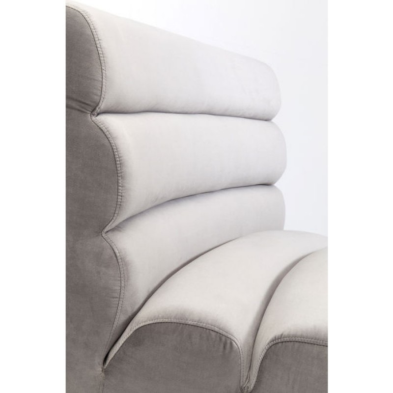 Sofa Element Wave Grey